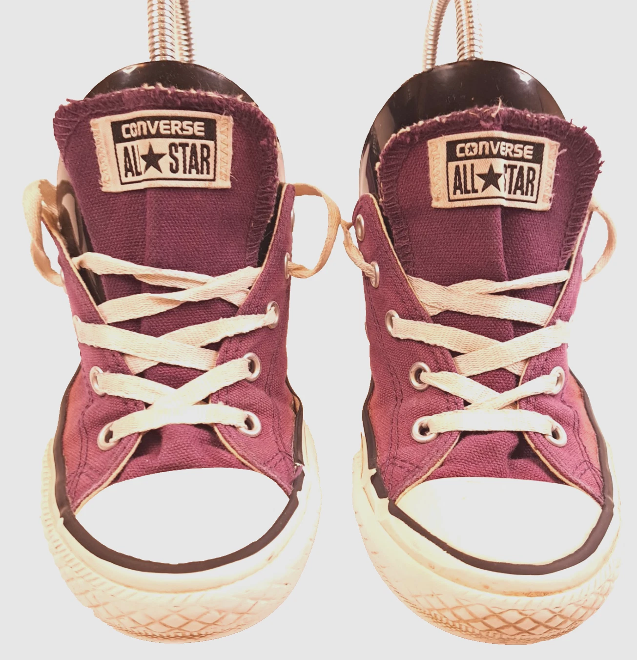 Scarpe sneakers Converse Chuck Taylor All Star bambina 2 viola classiche casual