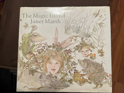 The Magic Island by Janet Marsh (1987, Hardcover) B4