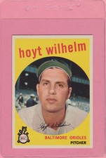 1959 Topps Hoyt Wilhelm #349 Orioles HOF Card MINT CENTERED