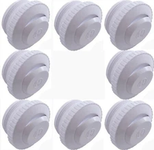 Hot Tub Basics | Spa Jet Return Nozzle SP 1419A WHITE 8-Pack 1.5" NPT