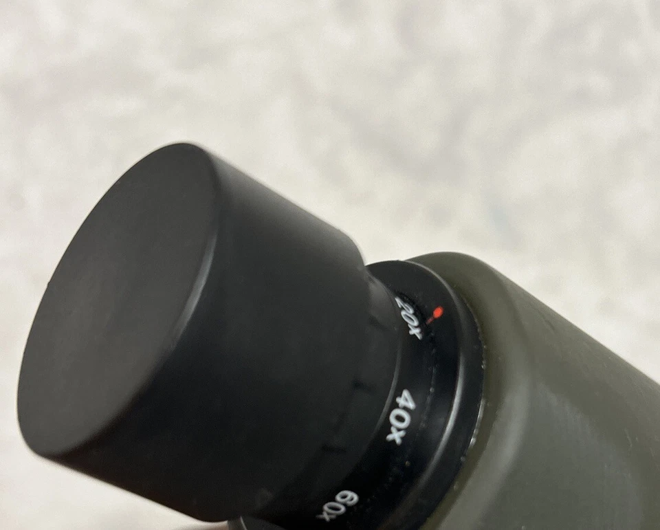 BARSKA SPOTTING SCOPE MODEL JYT2 WITH BLACK CASE HUNTING OUTDOOR GREEN - Image 3 of 4
