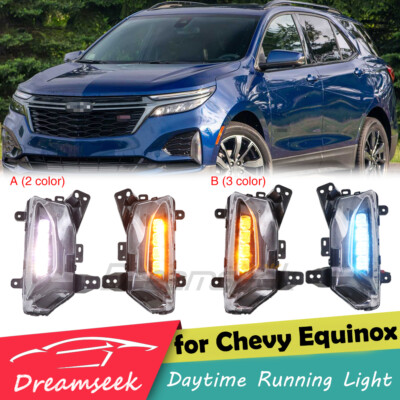LED Tagfahrlicht TFL Für Chevy Equinox 2022-2024 DRL Nebelscheinwerfer Blinker