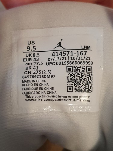 Nike Air Jordan 13 Retro Del Sol US 9,5 EUR 43 DEAD STOCKX - Gelb Schwarz Rot ! - Bild 7 von 9