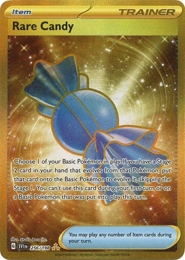 Rare Candy 256/198 Sv01: Scarlet & Violet Base Set Holo for Rare Candy 256/198 Sv01: Scarlet & Violet Base Set Holo for