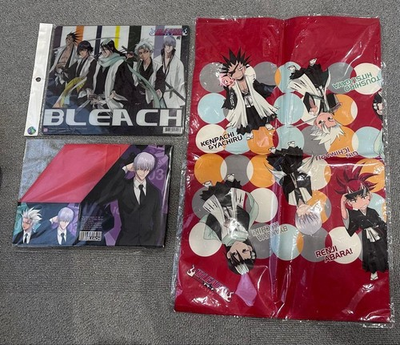 #ad Bleach Set ① includes Mouse Pad CD Storage Box Multi Cloth Unopened $118.79