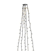 Konstsmide LED Baummantel 5 SträNge/50 Bernsteinfarbene Dioden