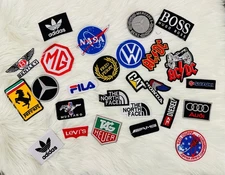 DIY Embroidered Patches Sew On Iron On Applique – Motorsport, Fashion Streetwear