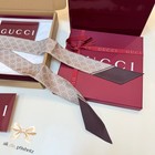 Gucci GG Printed Lightweight Double-Sided Silk Ribbon 2 x 47 in — photo 4