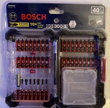 Bosch 40 pc Impact Tough Drill Driver Bit Set...