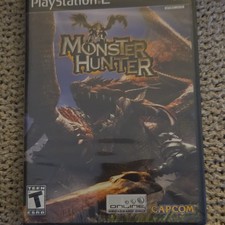 Capcom Monster Hunter PS2 (2004) Action RPG Online Play T Teen NTSC-U/C