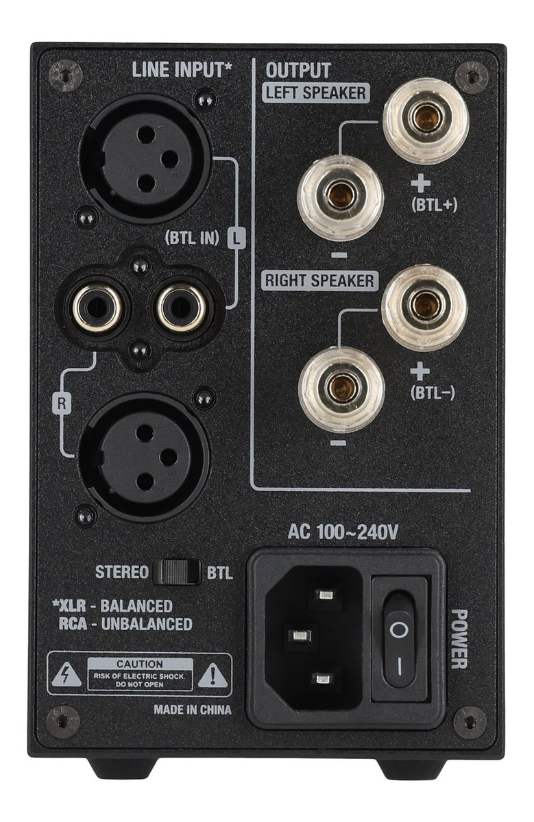 Rockville LUX 300 Audiophile 300w RMS Home Stereo Amplifier XLR In