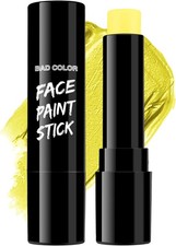 Yellow Face Paint Stick, Oil-Based Waterproof Body Paint for Halloween Cosplay