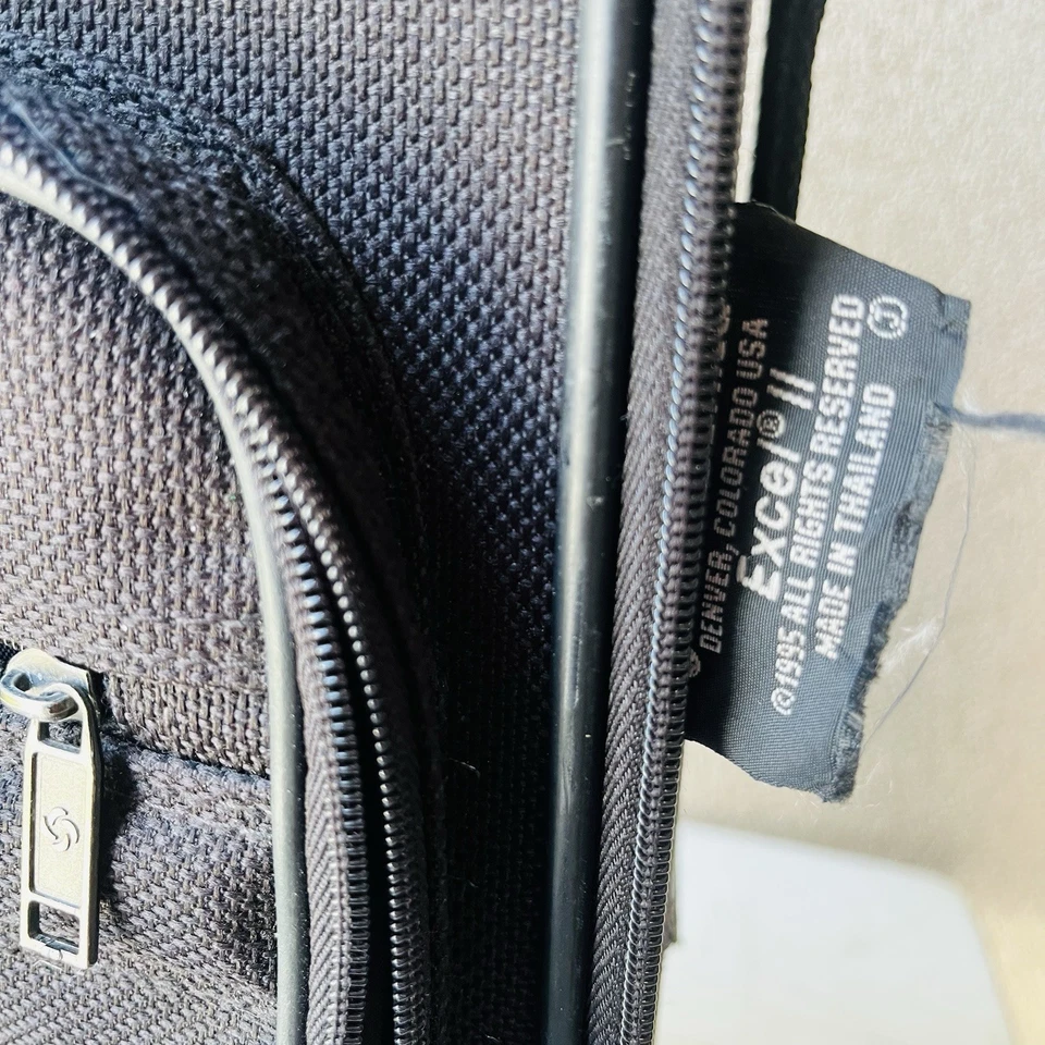 Maleta de equipaje de mano Samsonite Excel 2 ruedas negra Foto 3 de 4