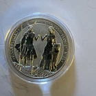 2023 Germania 5 Mark Allegories Italia 1oz .999 Silver BU Limited Mintage *66