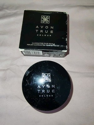 unbenutzt - Avon True Colour Illuminating Face Pearls - eingestellt selten