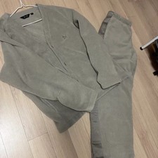 Uniqlo Niddles Beige Cardigan  Pants Set - Pre-Owned