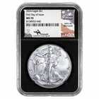 2024 American Silver Eagle $1 John Mercanti Signature NGC MS 70