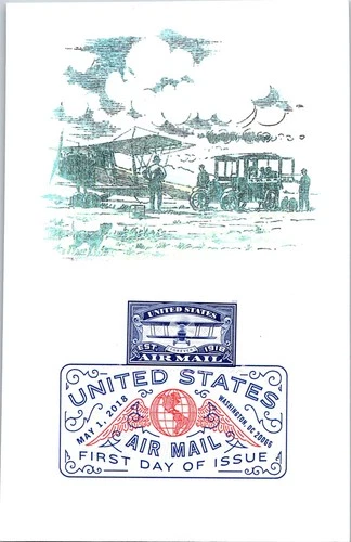 Dr Jim Stamps Maximum Card United States Airmail Forever Fdc