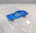 1968 Hot Wheels Redline Custom Cougar Blue Original 16 White Interior