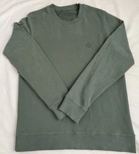 Vuori Men’s Green Cypress Crew Sweatshirt Size Large