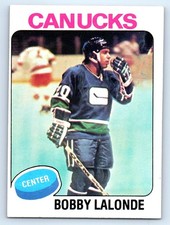1975-76 Topps #246 Bobby Lalonde Vancouver Canucks