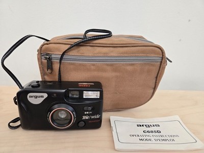 Vintage Argus 35 - 55mm Film Camera Model No. C685 Tele Wide