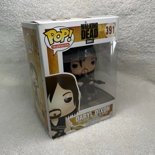 Funko Pop! The Walking Dead Daryl Dixon (Rocket Launcher) #391  🚨 (DAMAGED BOX)