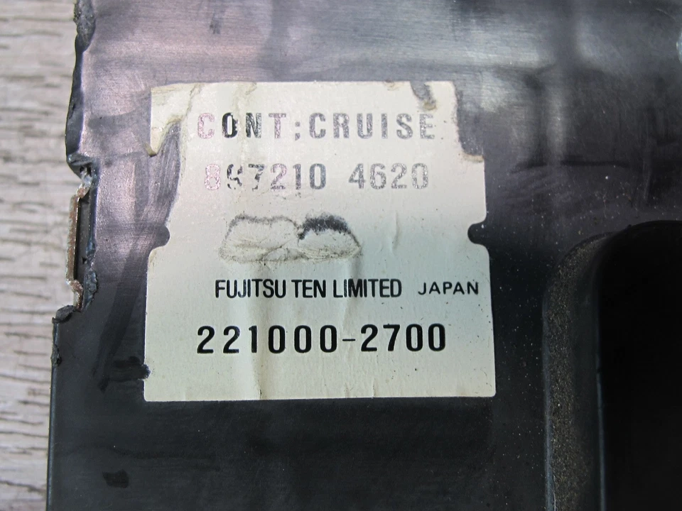 99-01 ISUZU VEHICROSS MÓDULO DE CONTROL DE CRUCERO UNIDAD COMPUTADORA 8972104620 OEM Foto 4 de 4