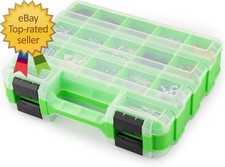 Small Parts Organizer 34-compartments Double Side Parts Organizer With Removable