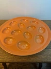 Fiesta Deviled Egg Plate Orange 12 Slot HLC US Fiestaware Serving Tray Persimmon