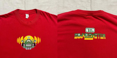 Rare 311 Band Collection Gift for Fan S to 5XL Red T-shirt K1167