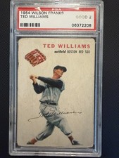 1954 Wilson Franks Baseball Cards 24