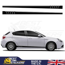 For Alfa Romeo Side Racing Stripes Decals Stickers Car Graphics Vinyl