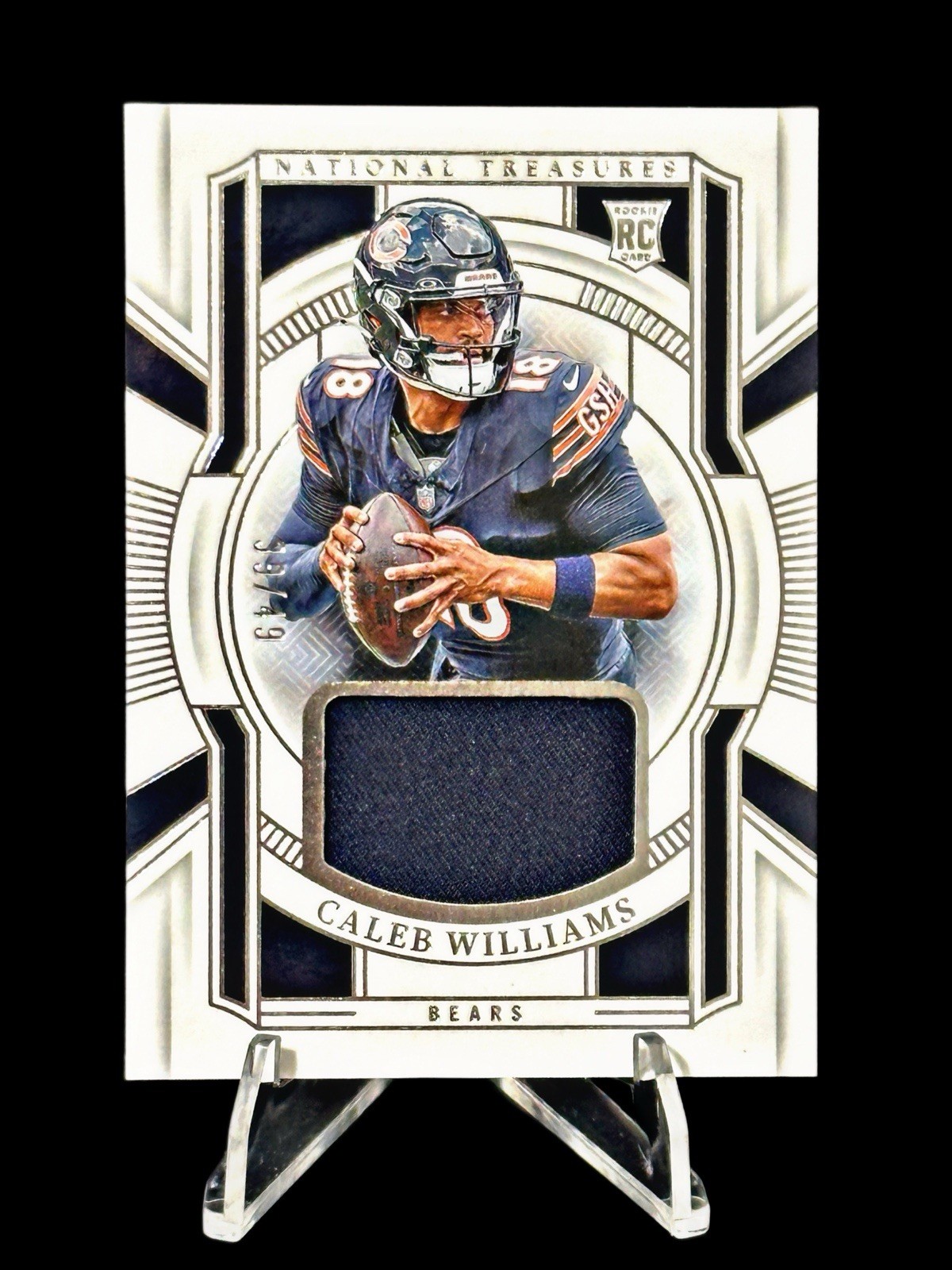2024 National Treasures CALEB WILLIAMS RC Franchise Treasures PATCH /49 #FT-CWS