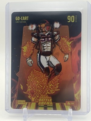 2026 Bo Jackson Battle Arena First Edition Go-Cart Fire Grillin' Battlefoil