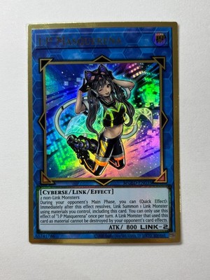 I:P Masquerena MGED-DE035 Gold Rare 1. Auflage YuGiOh Karte NM