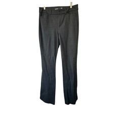 Old Navy Dark Gray High-Rise Pixie Secret Smooth Pocket Pants Women's 8
