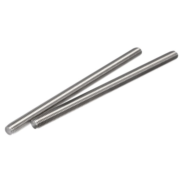 2 StüCk Vollgewindestange Ersatz M12 X 200Mm 304 Edelstahl Rechtsgewinde-image