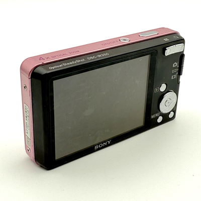 Sony Cyber-Shot DSC-W350 Pink Compact Digital Camera Used Sharp