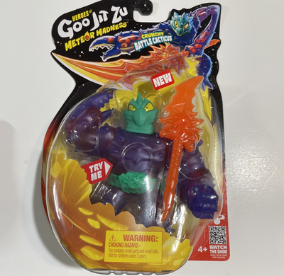 Rare! Heroes of Goo Jit Zu Meteor Madness Crunchy Battle Cacticus
