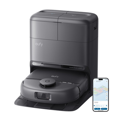eufy Robot Vacuum Omni C28 Saugroboter mit Wischfunktion Wischroboter + Station