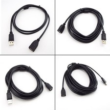 USB 2.0 Cable Extender Cord Wire Data Transmission Cables Extension Mouse
