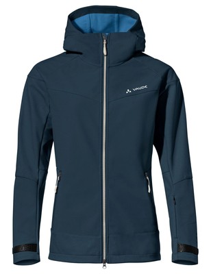 Vaude All Year Elope Damen softshell Jacke Wanderjacke Regenjacke blau