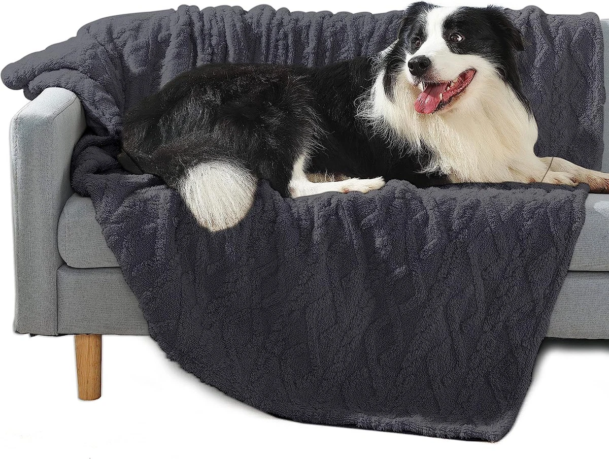 Waterproof Dog Blanket Sofa Bed Couch Cover for 24 X30 Charcoal