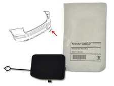 Abschlepphaken Blende Hinten Stoßstange 85071-4EA0A OE für Nissan Qashqai J11