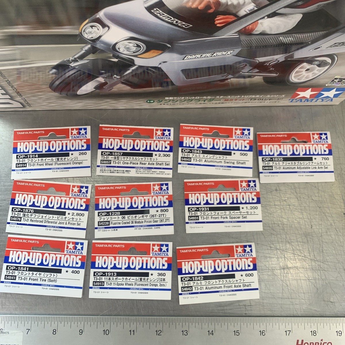 Tamiya RC KIT Dancing Rider Trike T3-01 # 57405 With Lots Of New
