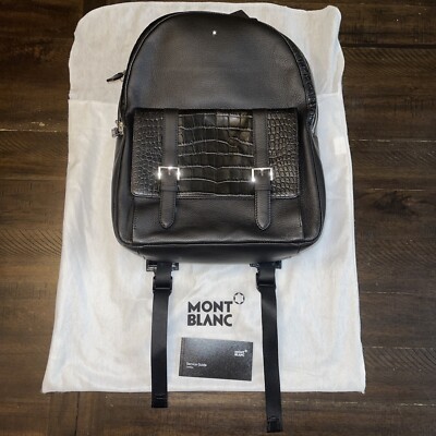 MONTBLANC MEISTERSTUCK BACKPACK 118750 SOFT GRAIN