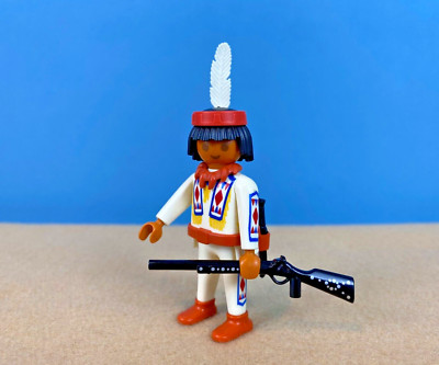 Playmobil 4504 Western Special Indianer Figur selten - 100% vollständig