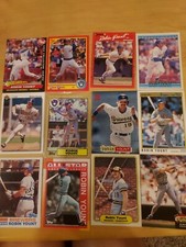 12 card lot ROBIN YOUNT Topps, Score, O-Pee-Chee, UpperDeck, Leaf, Fleer, Donrus