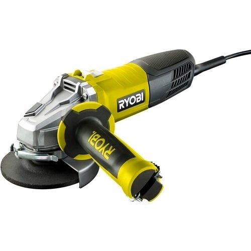 Ryobi 800W 125mm Compact Angle Grinder Comfort Grip Wheel Guard